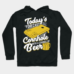 Funny Cornhole Player Gift Hoodie